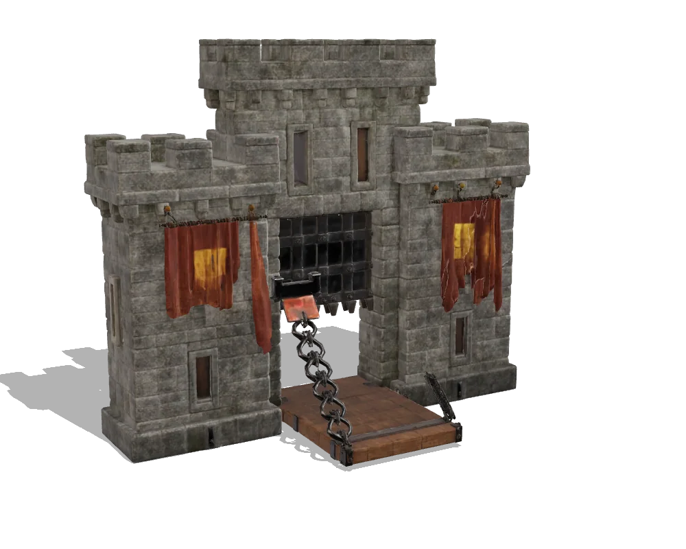 ReconViaGen 0.5: Castle gate