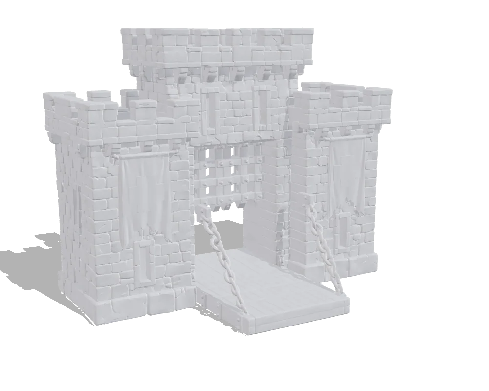 Rodin Gen-2.5, Castle gate: Shape only