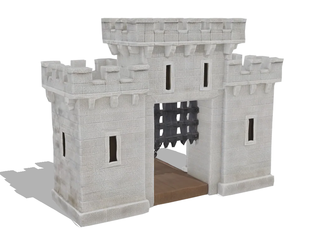 Rodin Gen-2.5 Fast, Castle gate: Back
