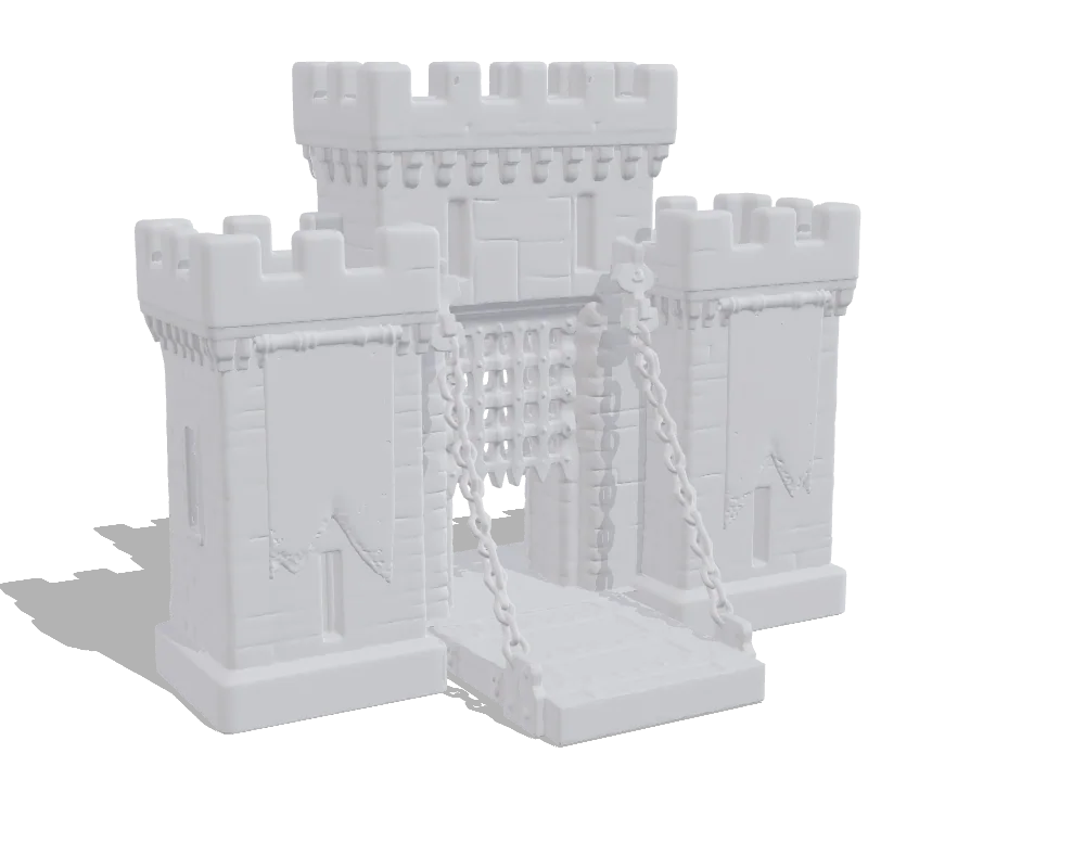 TRELLIS 2, Castle gate: Shape only
