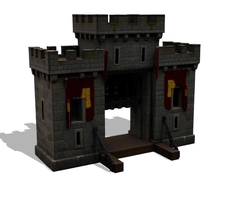 TRELLIS (multi-view): Castle gate
