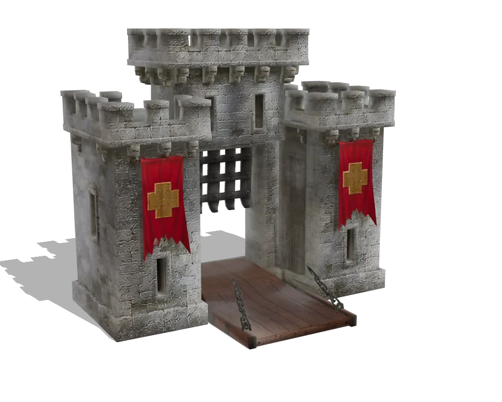 Tripo P1: Castle gate
