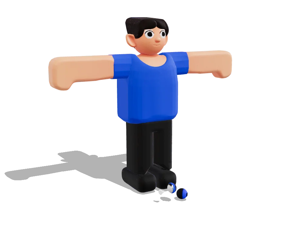 TRELLIS 2: T-posed character