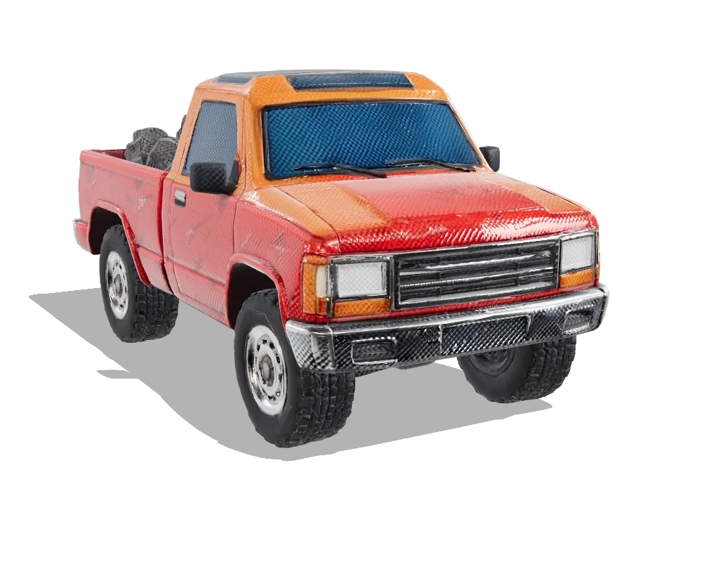Meshy-7: Pickup truck