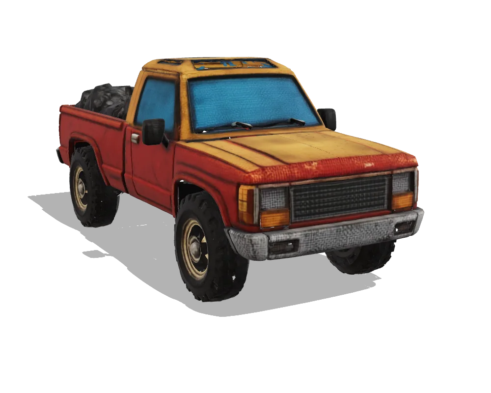 ReconViaGen 0.5: Pickup truck