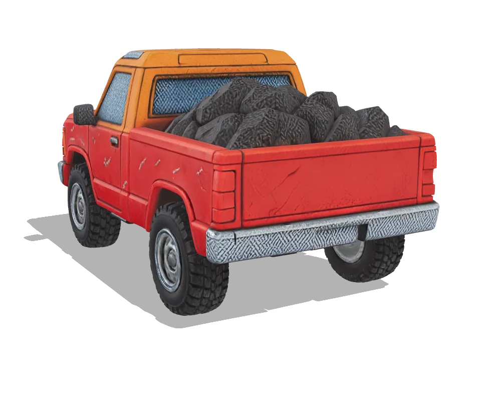 Rodin Gen-2.5, Pickup truck: Back