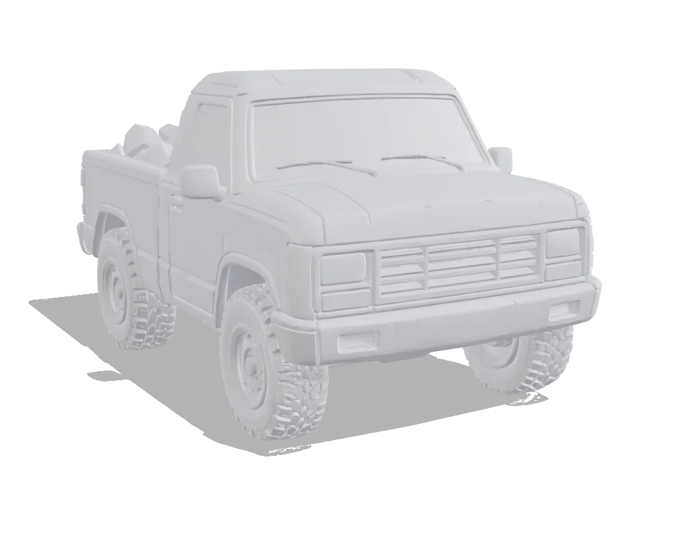 Rodin Gen-2.5, Pickup truck: Shape only