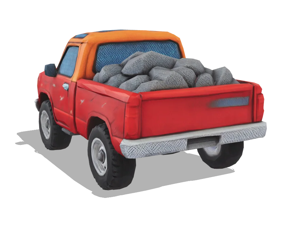Rodin Gen-2.5 Fast, Pickup truck: Back