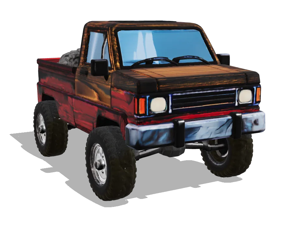TRELLIS 2: Pickup truck